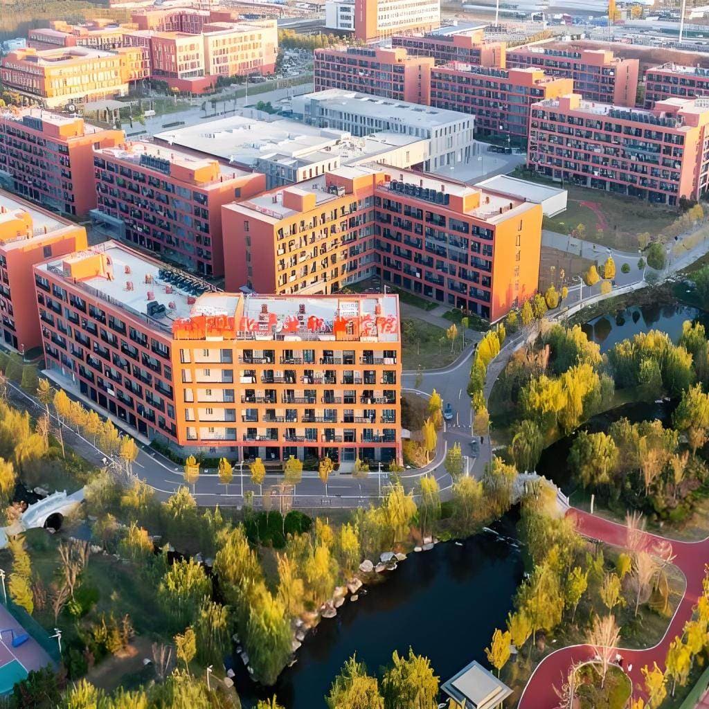 Кампус Шаньдунский культурно-художественный профессиональный колледж